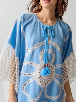 Kampos Caftan in Blue Multi