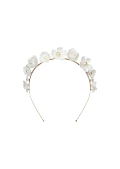 Karissa Headband in Cream