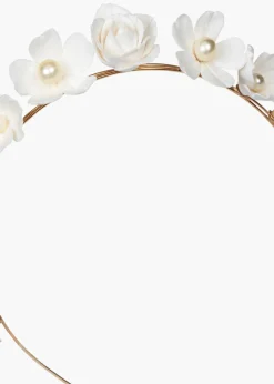 Karissa Headband in Cream