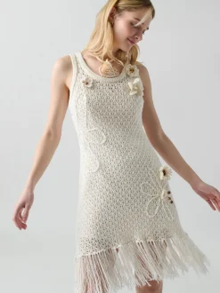 Karla Dress in Cream