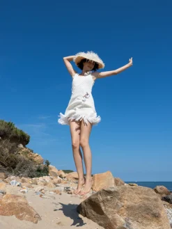Karla Dress in Cream