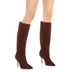 Kate Boot In Brown Suede