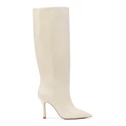 Kate Boot In Ivory Leather