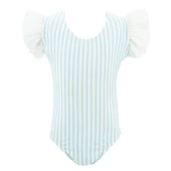 Kate Girl One Piece in Blue Stripes