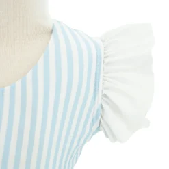 Kate Girl One Piece in Blue Stripes
