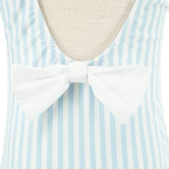 Kate Girl One Piece in Blue Stripes