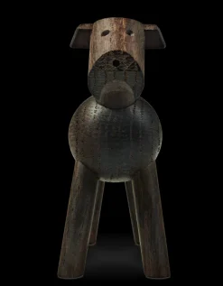 Kay Bojesen Dog in Dark Stained Oak