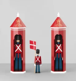 Kay Bojesen Sentry Box in Red and White
