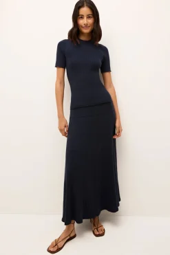 Kaylan Skirt in Navy