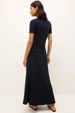 Kaylan Skirt in Navy