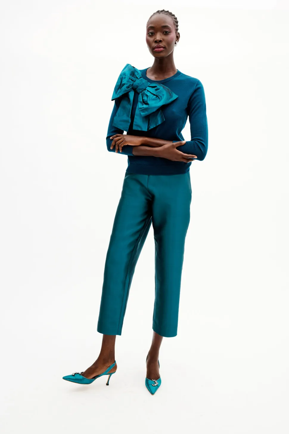 Kennedy Pant In Silk Wool