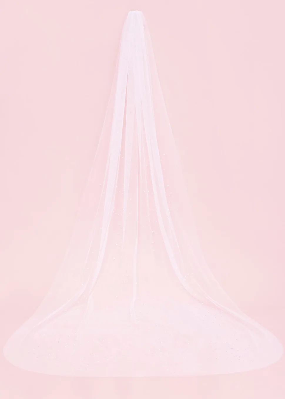 Kennedy Pearl Embellished Wedding Veil
