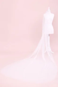 Kennedy Pearl Embellished Wedding Veil