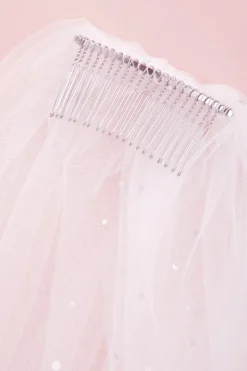 Kennedy Pearl Embellished Wedding Veil