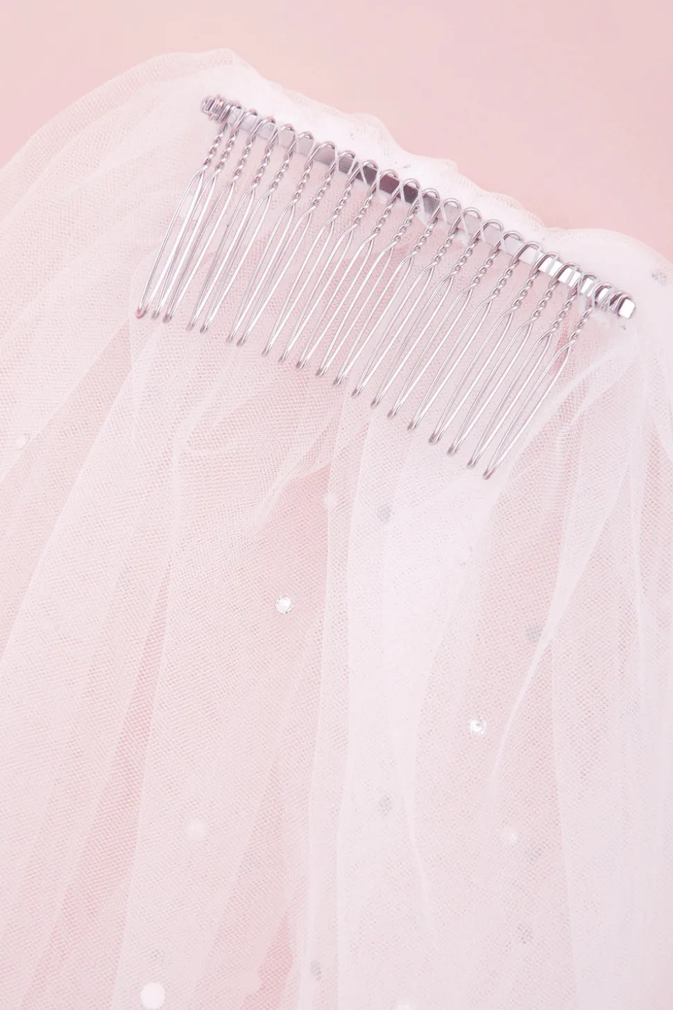 Kennedy Pearl Embellished Wedding Veil
