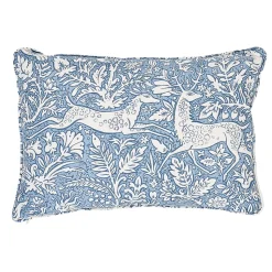 Khan's Park Pillow in Chambray