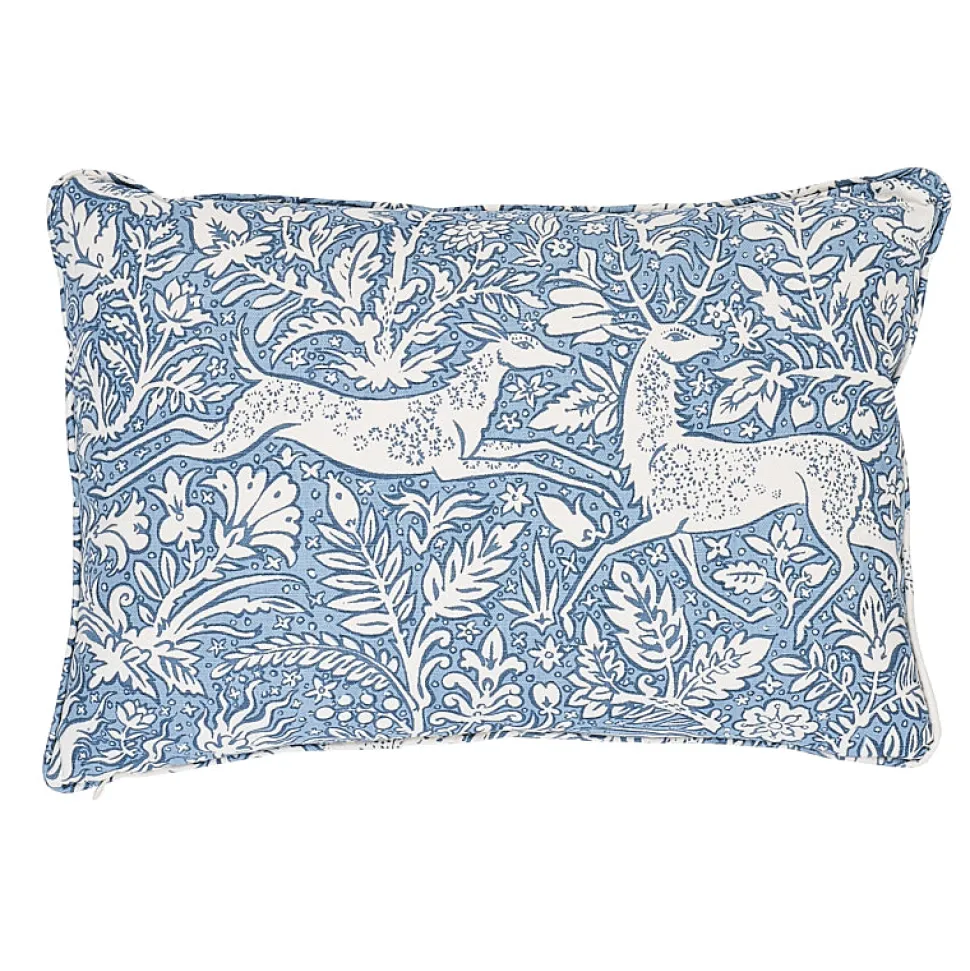 Khan's Park Pillow in Chambray