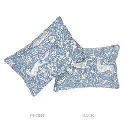 Khan's Park Pillow in Chambray