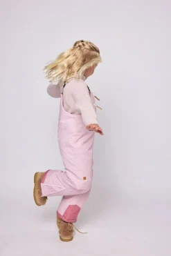 Kids' Ballerina Pink Bib Snow Pant