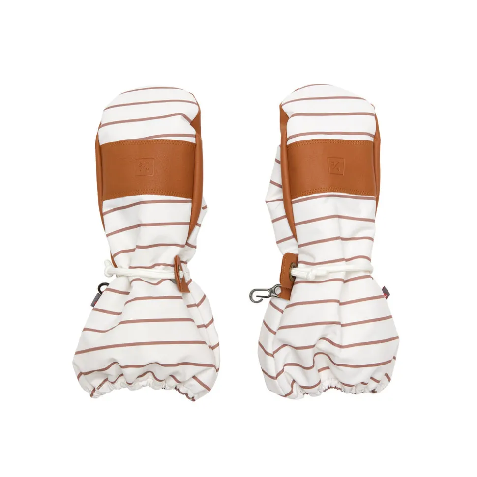 Kids' Breton Stripe Waterproof Ski Mitten