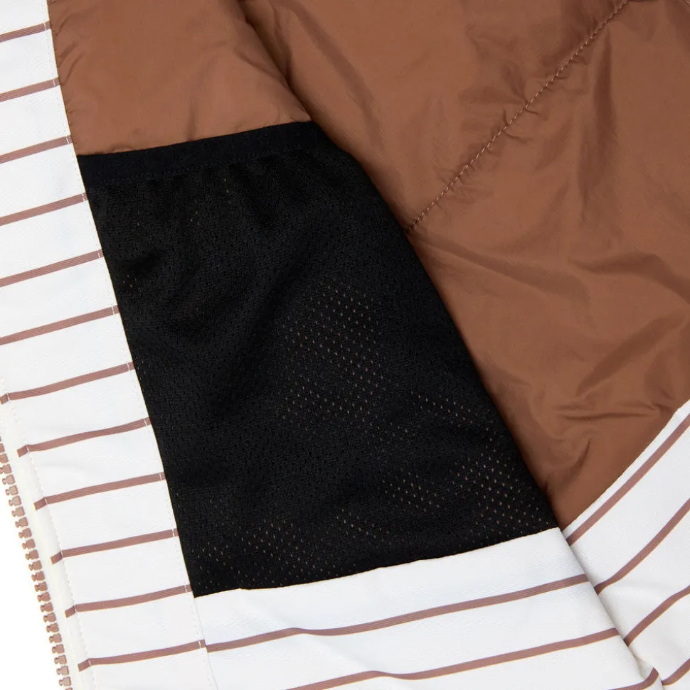 Kids' Breton Stripe Winter Coat