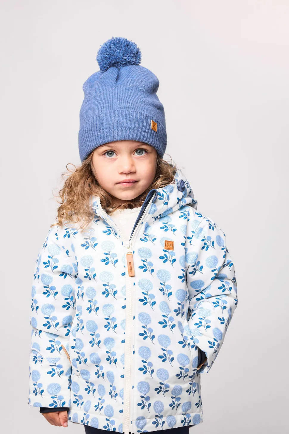 Kids' Hydrangea Winter Coat