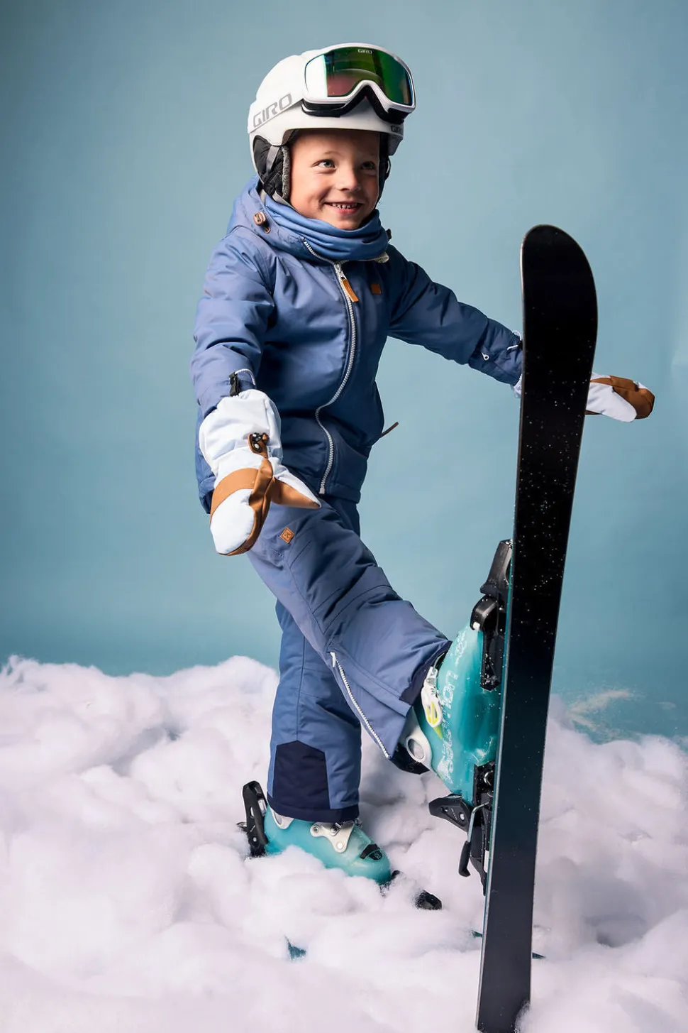 Kids' Mountain Blue Winter Coat