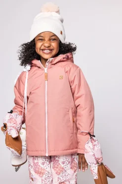 Kids' New England Red Winter Coat