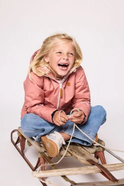 Kids' New England Red Winter Coat