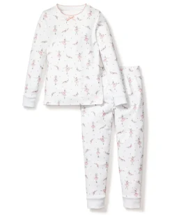 Kid's Pima Snug Fit Pajama Set in Sugar Plum Fairy