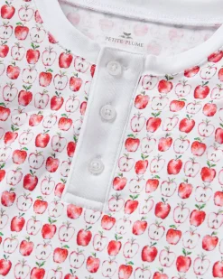 Kid's Pima Snug Fit Pajama Set in Autumn Orchards