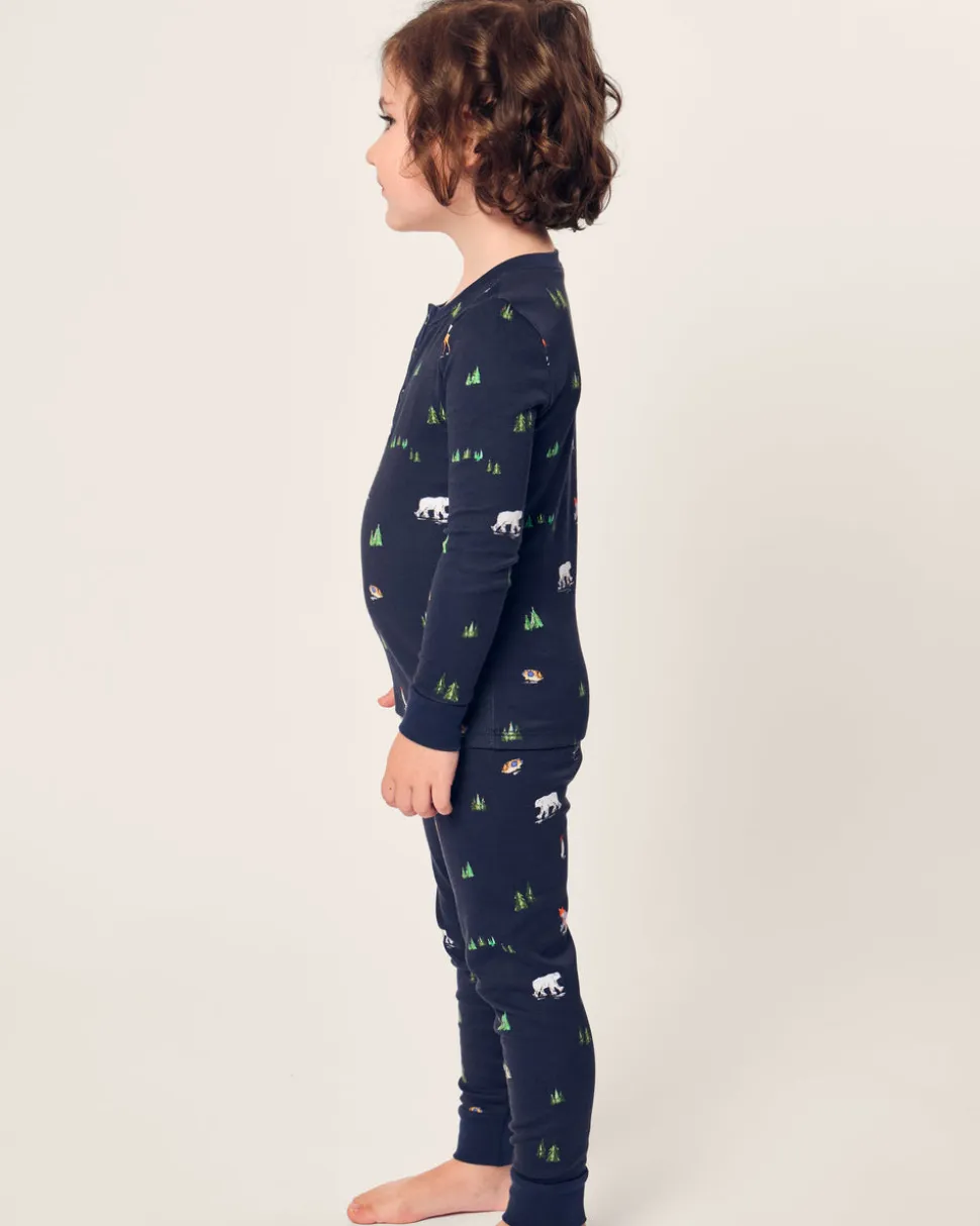 Kid's Pima Snug Fit Pajama Set in Arctic Antics