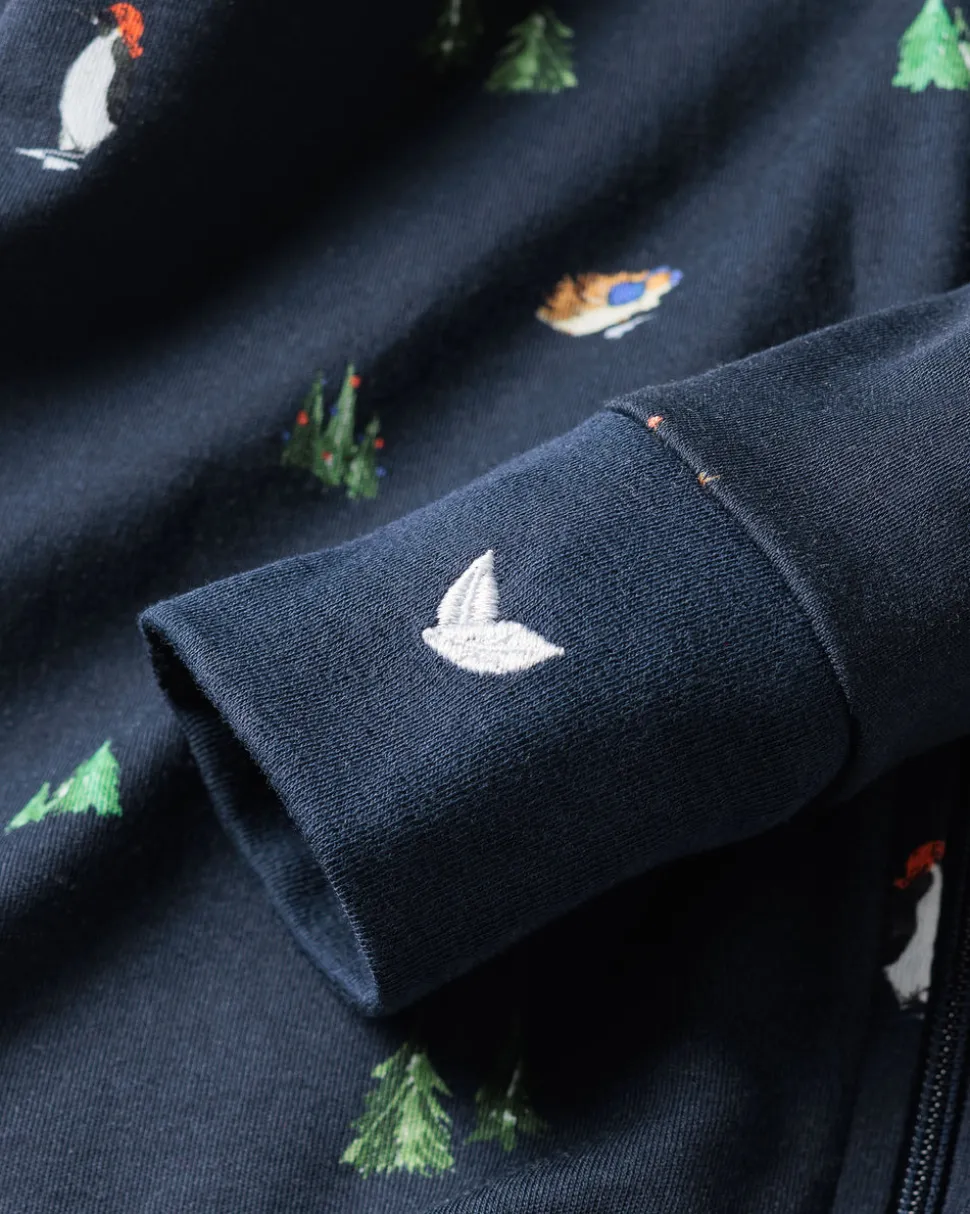 Kid's Pima Snug Fit Pajama Set in Arctic Antics