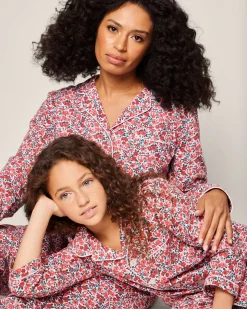 Kid’s Twill Pajama Set in Fleurs des Bois