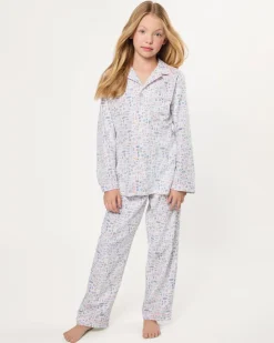 Kid's Twill Pajama Set in Baking Spirits Bright