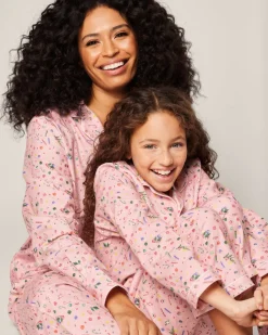 Kid's Twill Pajama Set in Vintage Sweets