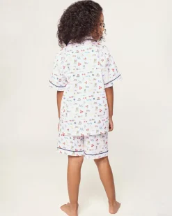 Kid's Twill Short Set in Literary Lessons