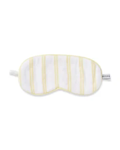 Kid’s Twill Sleep Mask in Sunny Stripe