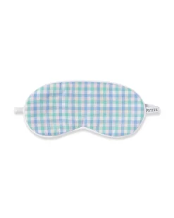Kid’s Twill Sleep Mask in Spring Gingham