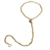 Kiki Collar + Lead Set in Gold