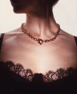 Kiki Collar in Rosegold