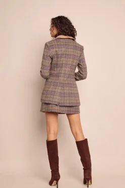 Kitty Skirt in Allen Plaid