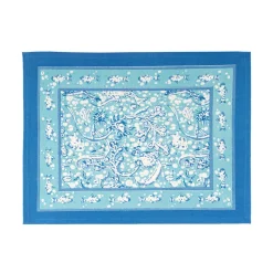 La Mer Mats in Aqua, Set of 6