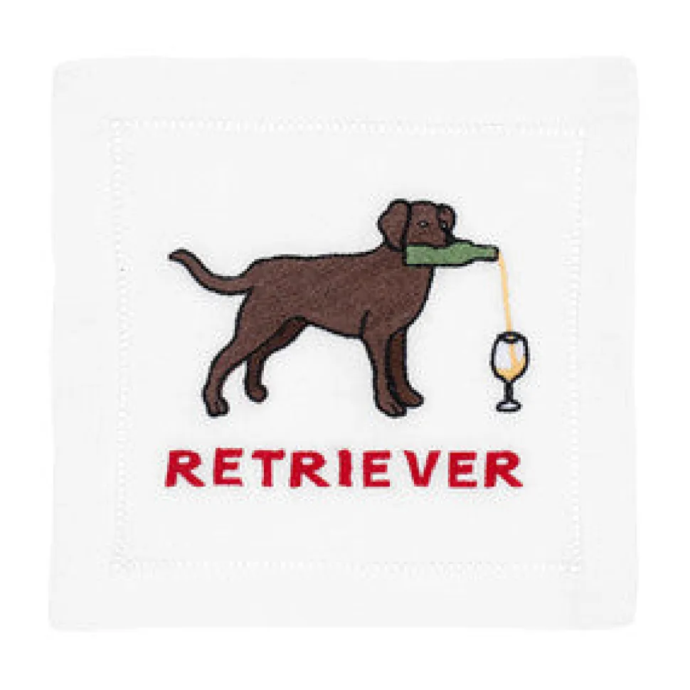 Labrador Retriever Cocktail Napkins, Set of 4