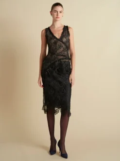 Lace Tubino in Black