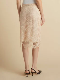 Lace Tubino in Nude