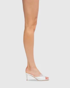 Lacey 65 in White Satin