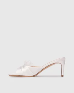Lacey 65 in White Satin