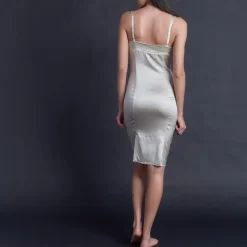 Laetitia Pearl Silk Slip