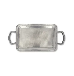 Lago Rectangle Tray with Handles, Small